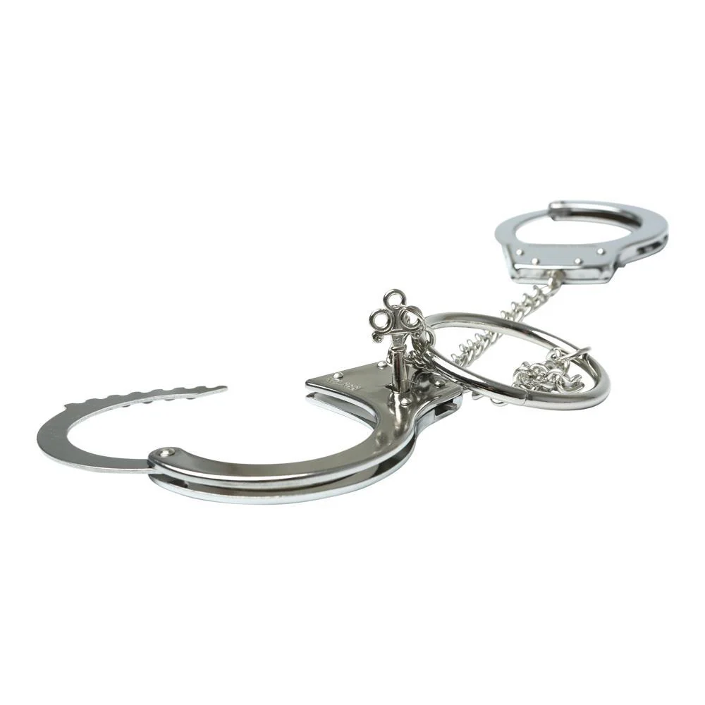 S&M Ring Metal Handcuffs - Image 2