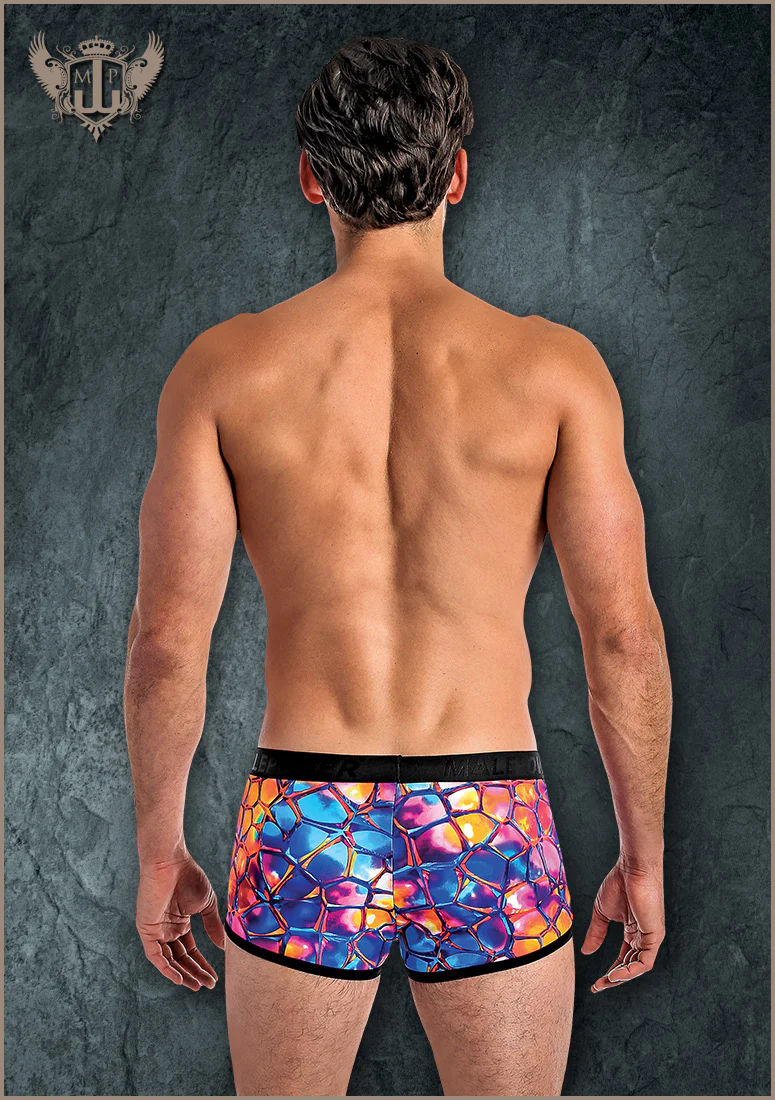 Male Power Kaleidoscope Short XL 180226PRXL - Image 2