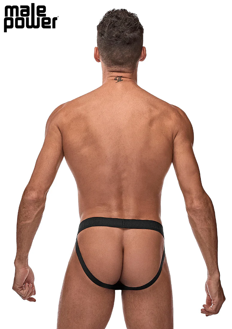 Male Power Perform Sport Jock Blue L/XL 397259 - Image 2