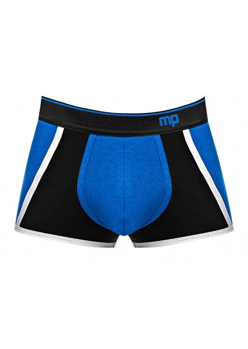 Male Power Retro Panel Short Royal Blue Black S 155265