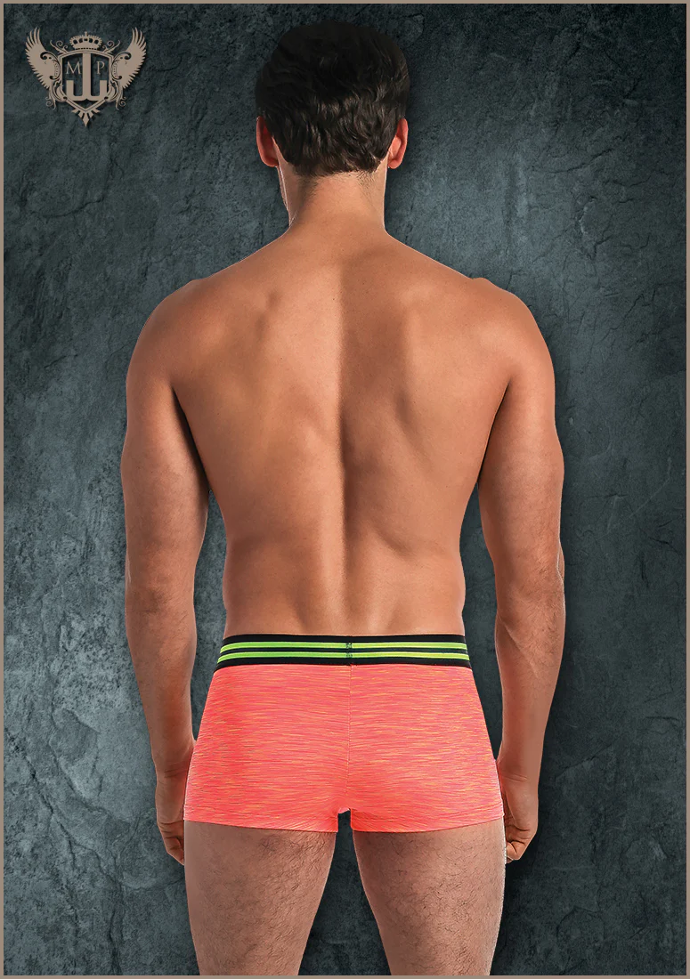 Male Power Retro Short Orange XL 145229ORXL - Image 2