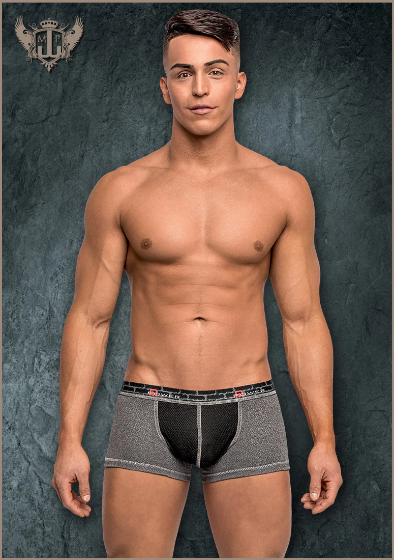 Male Power Revers Short Grey/Blk XL 133237GBXL