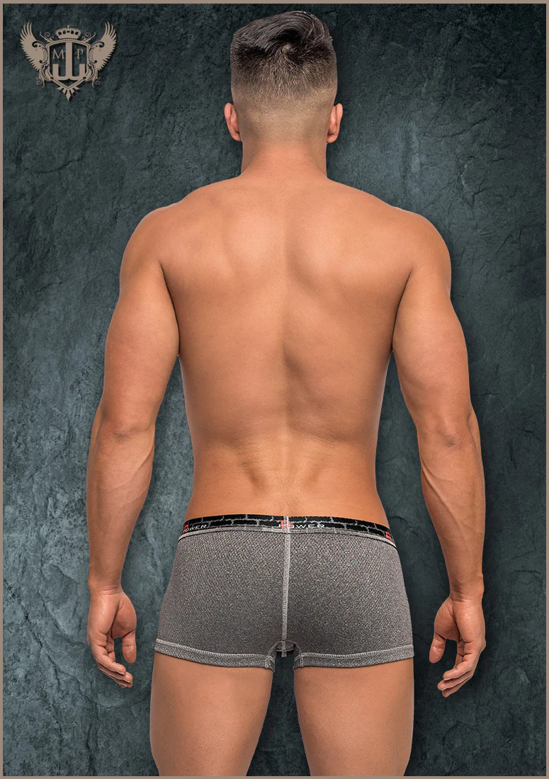Male Power Revers Short Grey/Blk XL 133237GBXL - Image 2