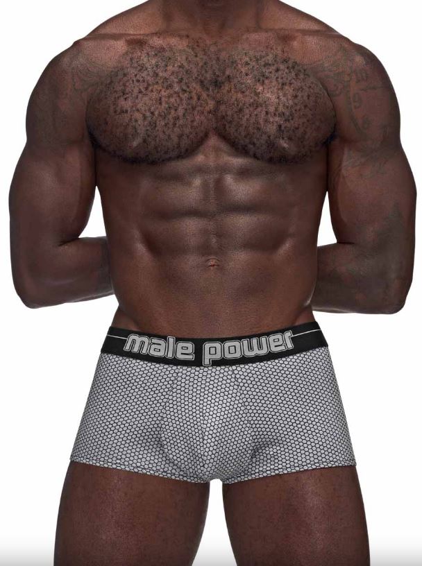 Male Power Sexagon Shorts 145269 Grey S