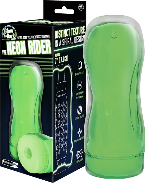 Neon Rider 6" Stroker Glow in the Dark