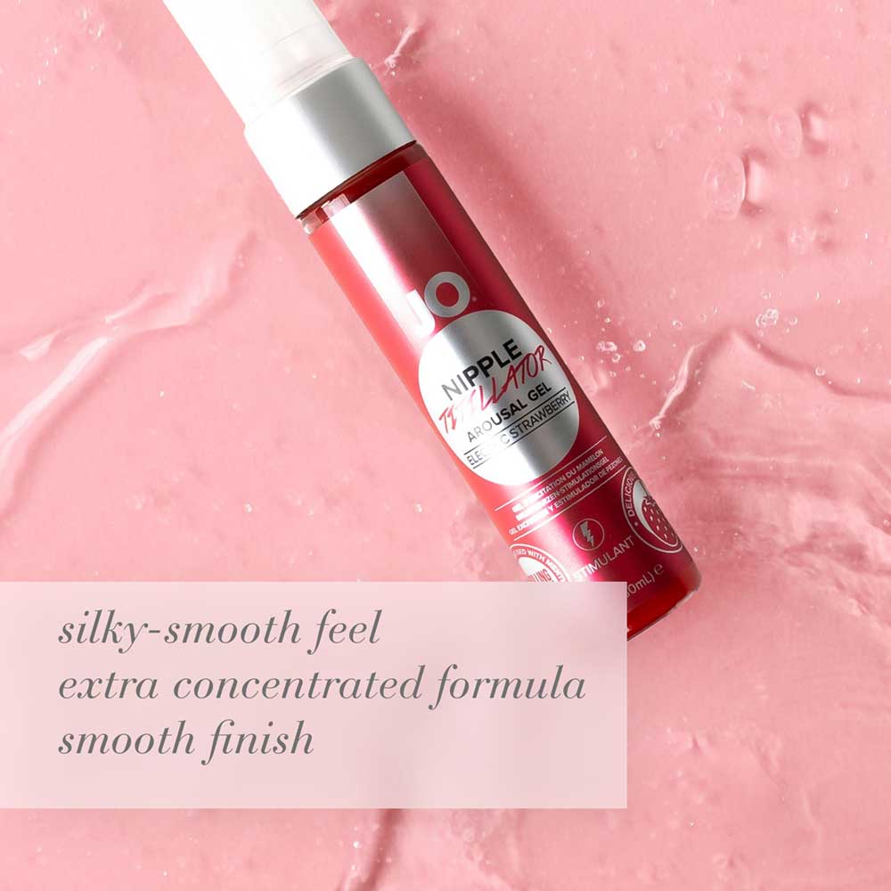 JO Nipple Titillator Strawberry 30ml - Image 3