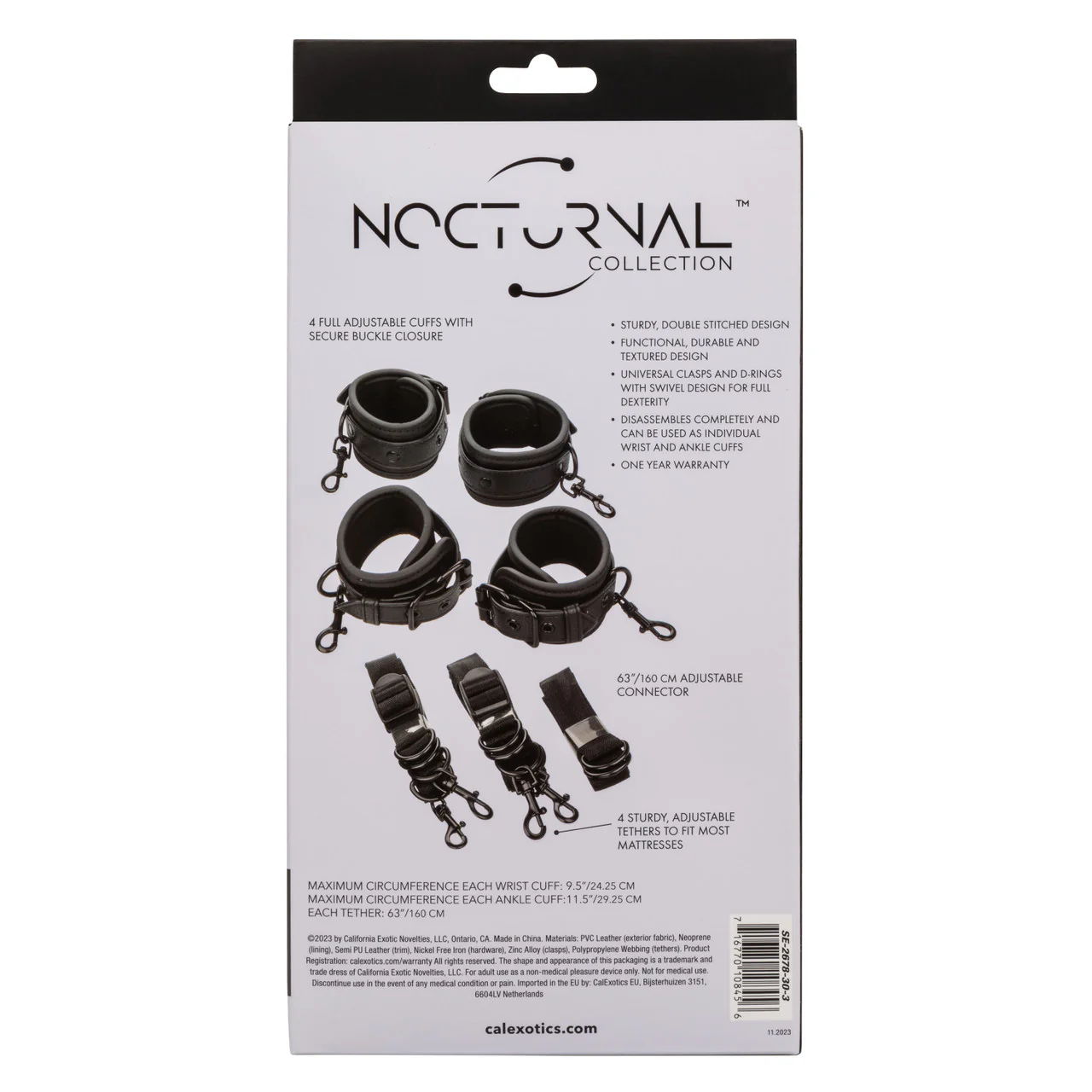 Nocturnal Collection Bed Restraints - Image 7
