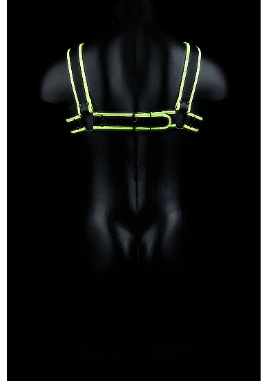 Ouch Glow in Dark C/Bulldog Harness L/XL - Image 3