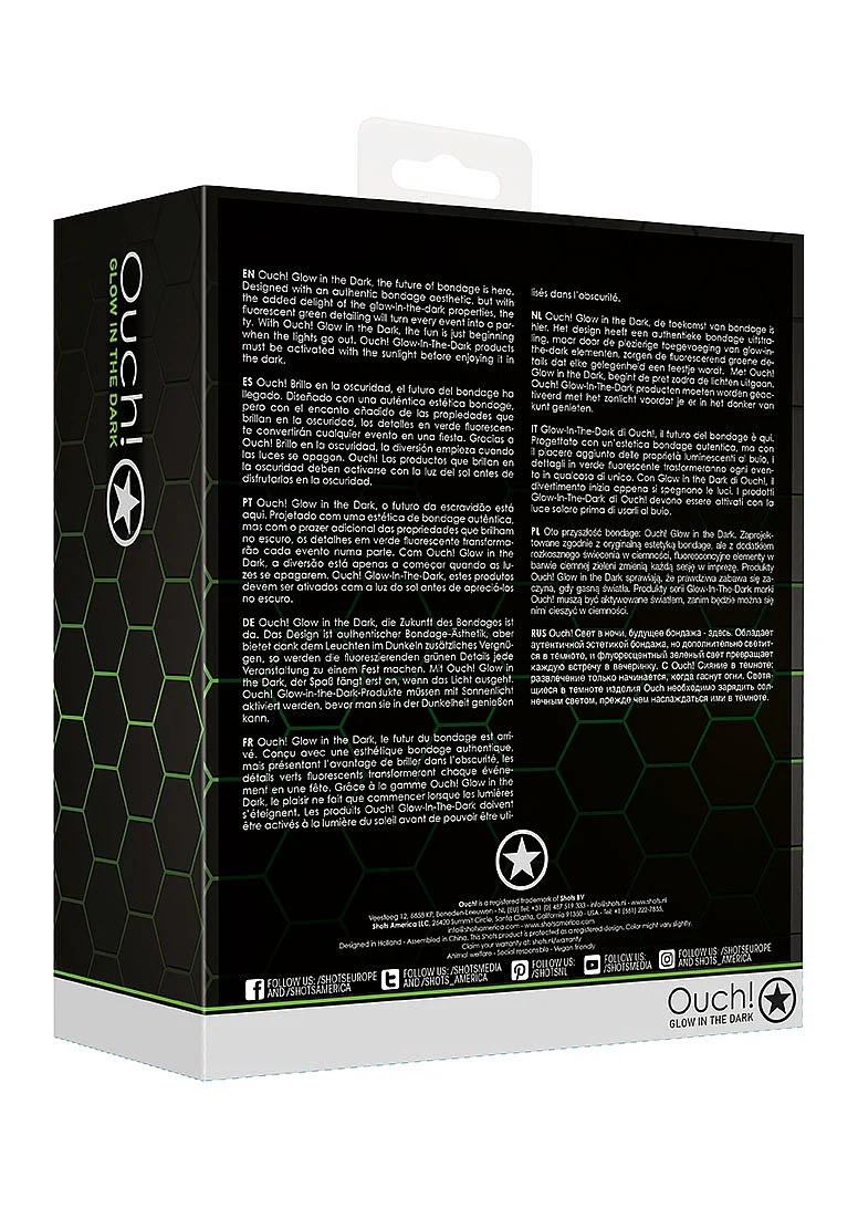 Ouch Thigh Strap-on - Glow in the Dark - Image 5