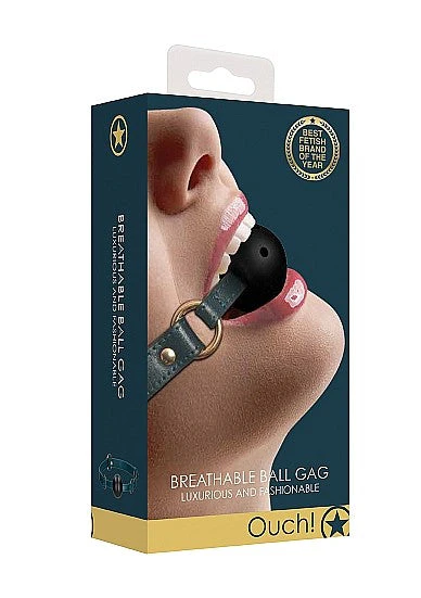 Ouch Halo Breathable Ball Gag Burgundy