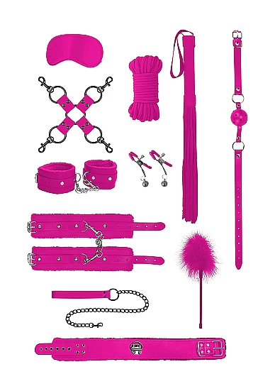 Ouch Intermediate Bondage Kit Pink - Image 2