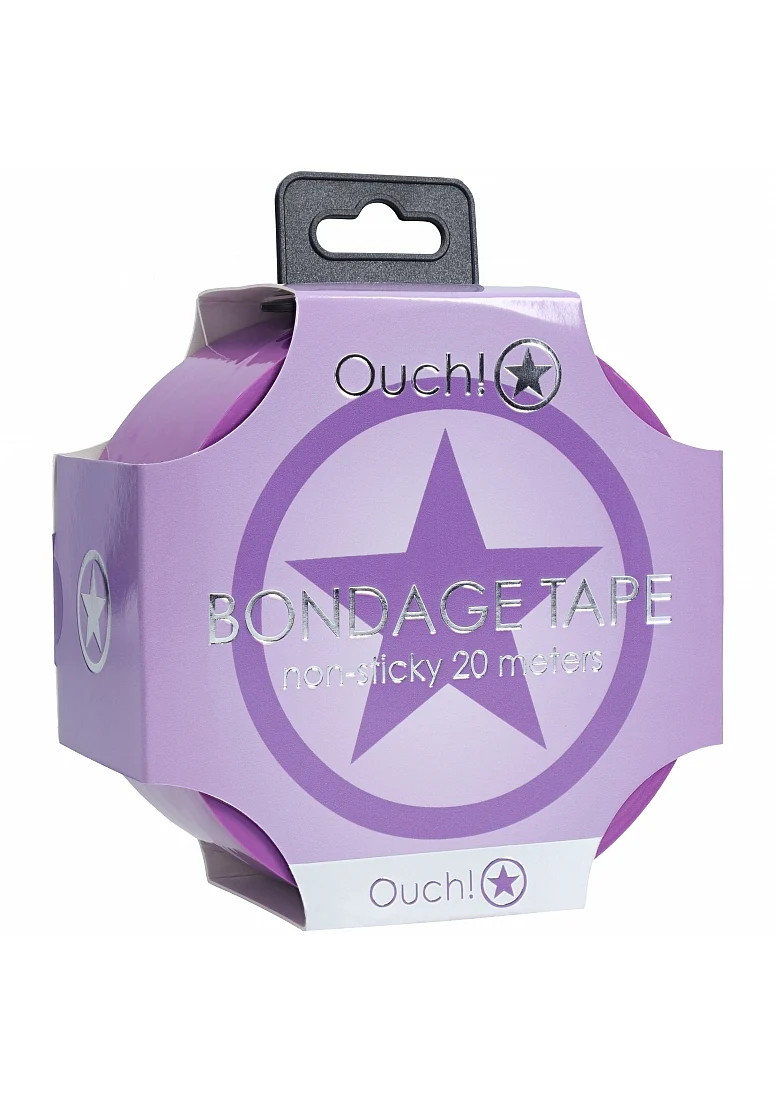 Ouch! PVC Non-Stick Bondage Tape Purple