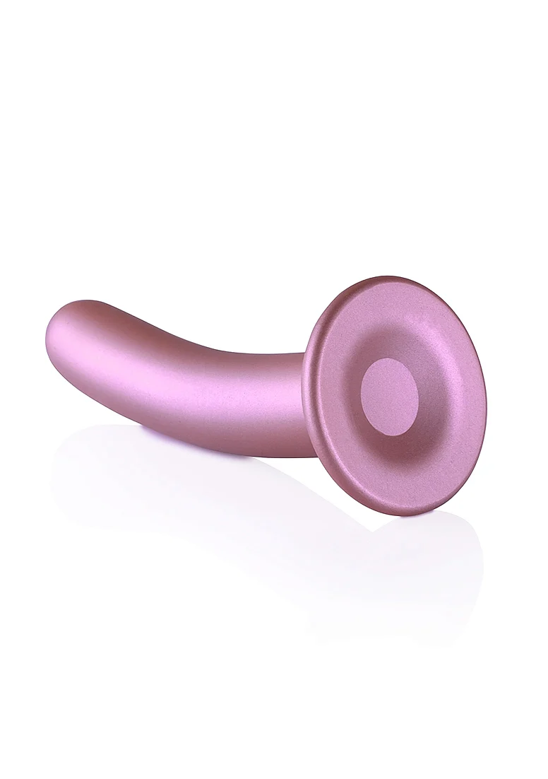 Ouch Smooth G-Spot Dildo 7'' Rose Gold - Image 4