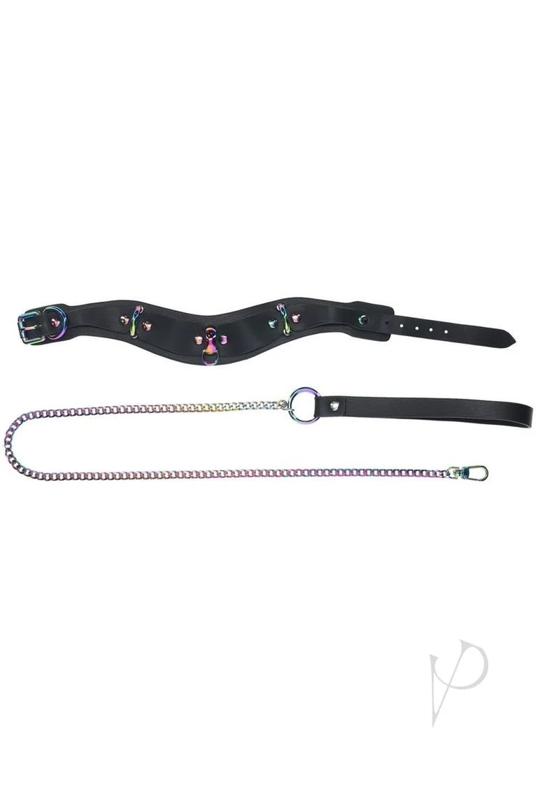 Ouch Venice Collar with Leash - Image 2
