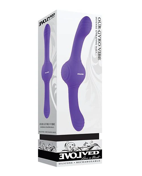 Evolved Our Gyro Powerful Dual-End Vibrator with Spinning Ball - Image 8