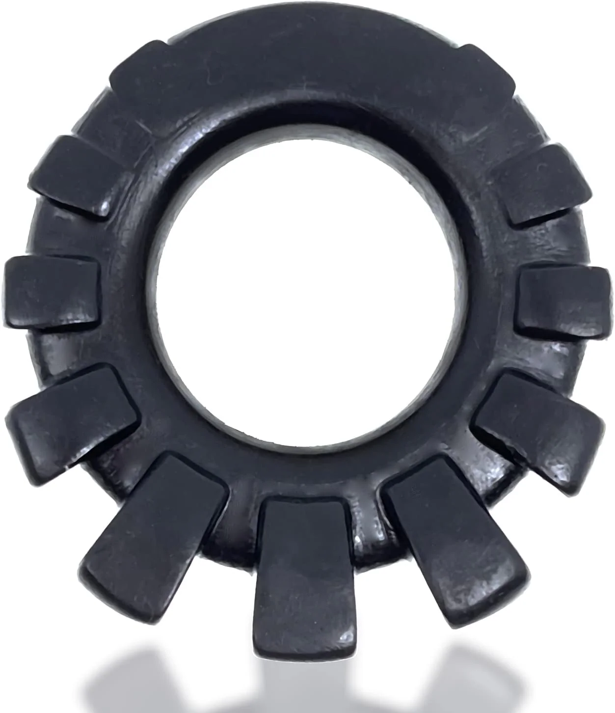 Oxballs Cock-Lug Silicone Comfort Cockring - Black - Image 5