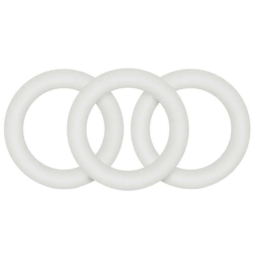 Performance VS2 Cockring 3 Pack Small White - Image 3