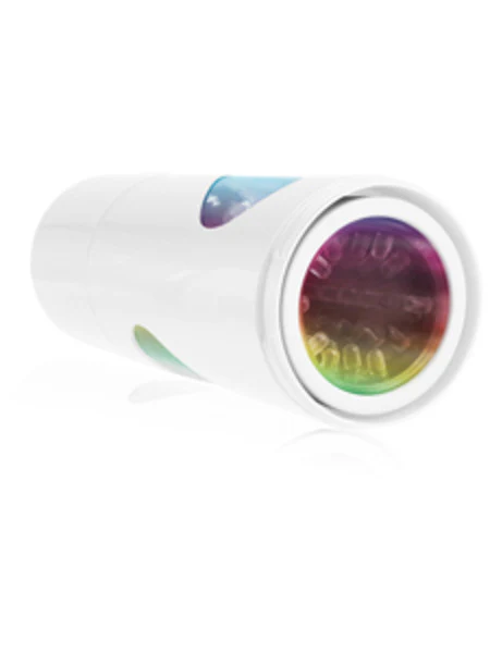 Pipedream Extreme Rechargeable Roto-Bator Pussy White - Image 4