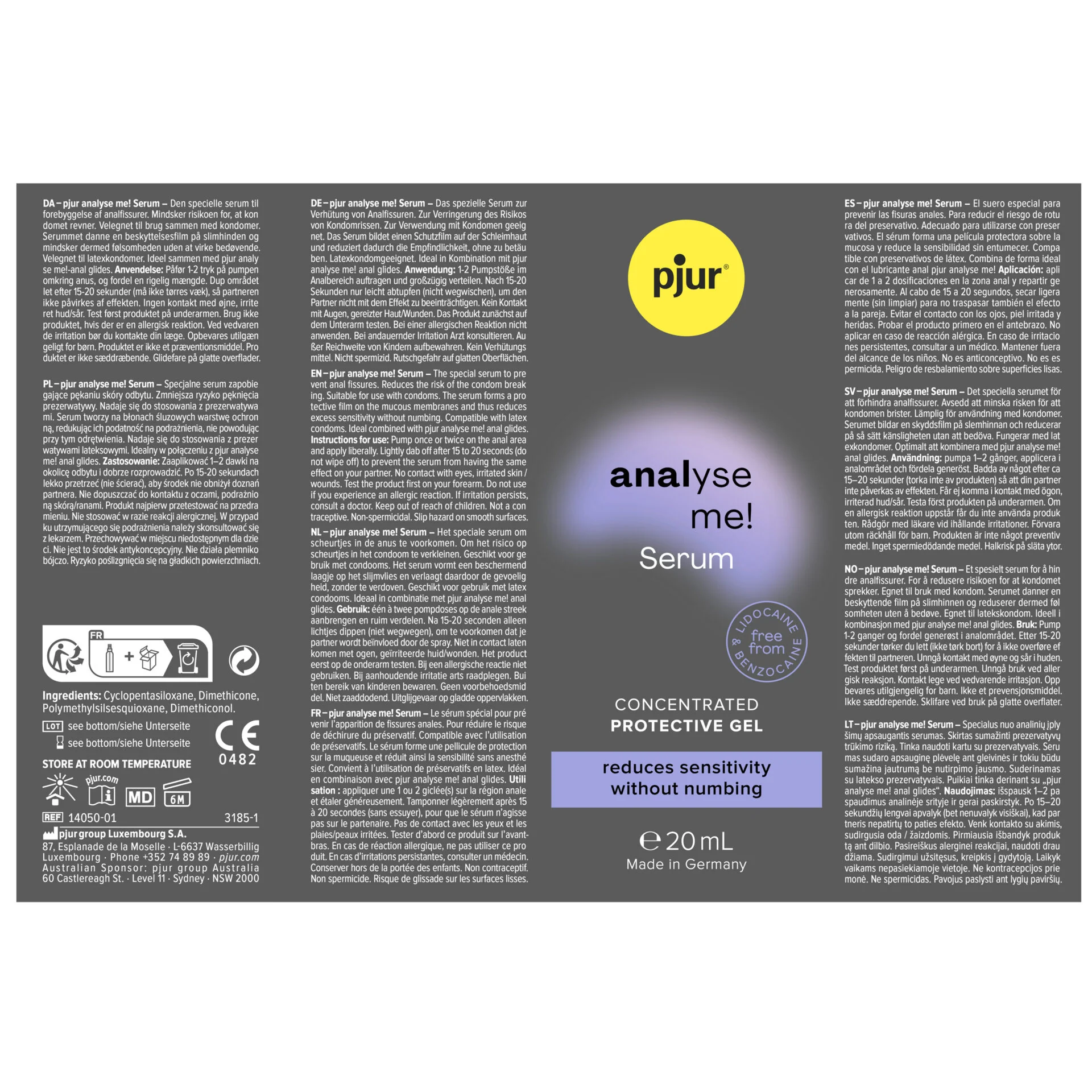 Pjur Analyse Me Anal Comfort Serum 20ml - Image 2