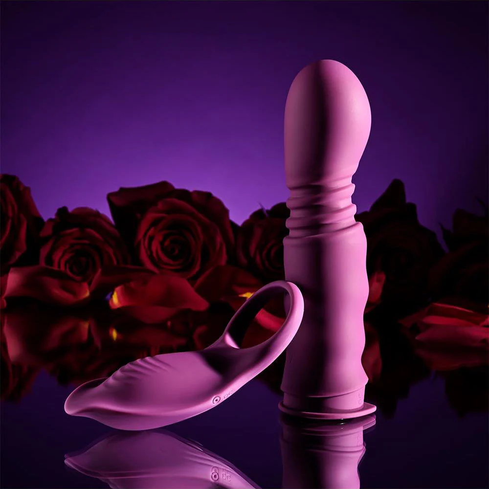Match Play Thrusting Vibe & Cock Ring - Image 11