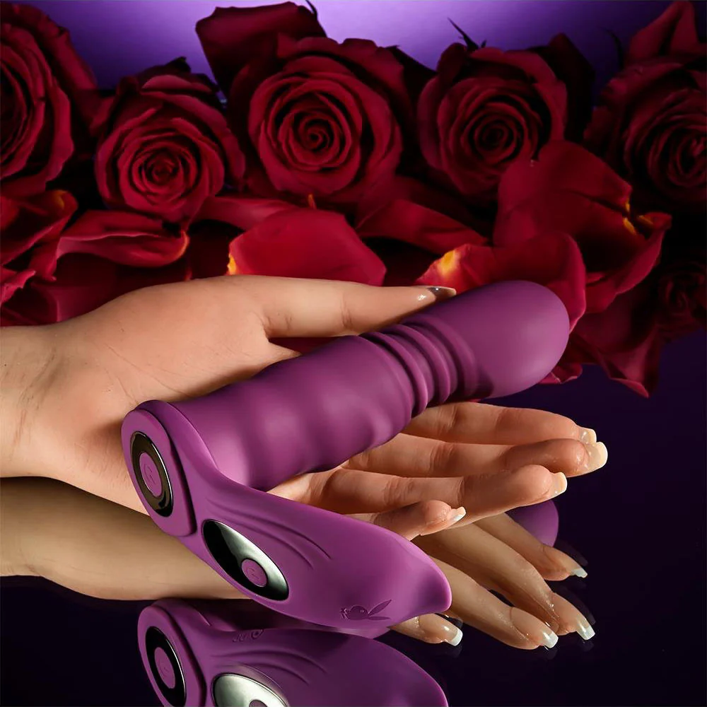 Match Play Thrusting Vibe & Cock Ring - Image 12
