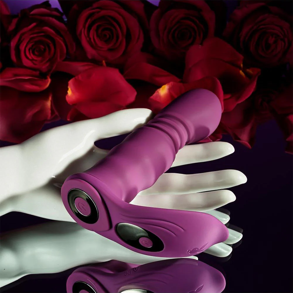 Match Play Thrusting Vibe & Cock Ring - Image 13