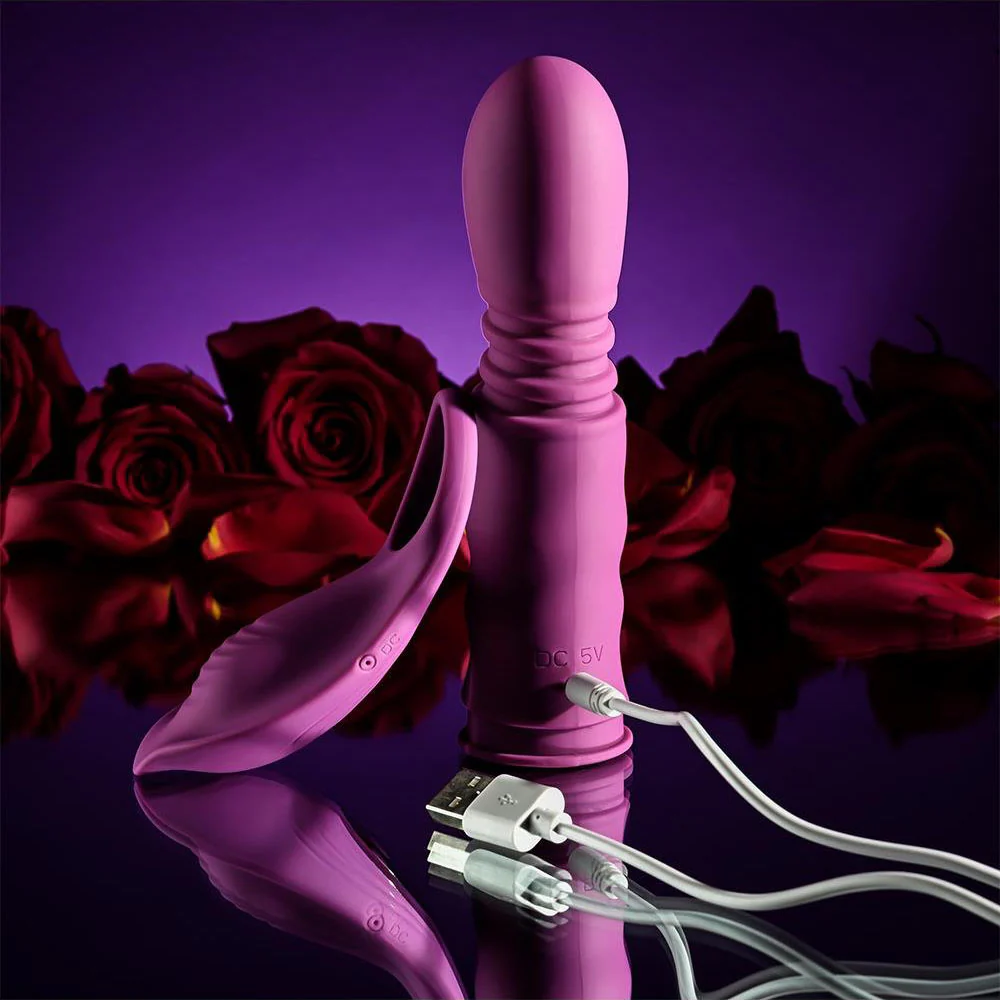Match Play Thrusting Vibe & Cock Ring - Image 14