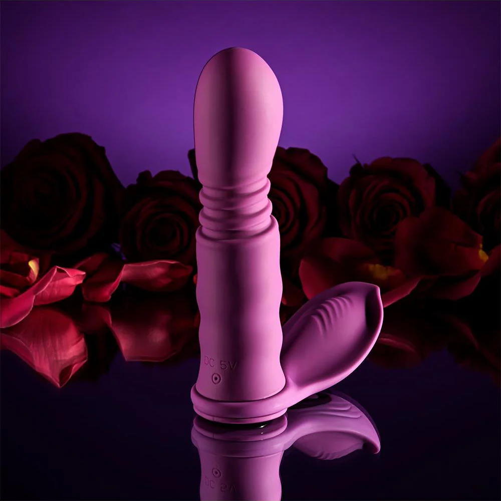Match Play Thrusting Vibe & Cock Ring - Image 16