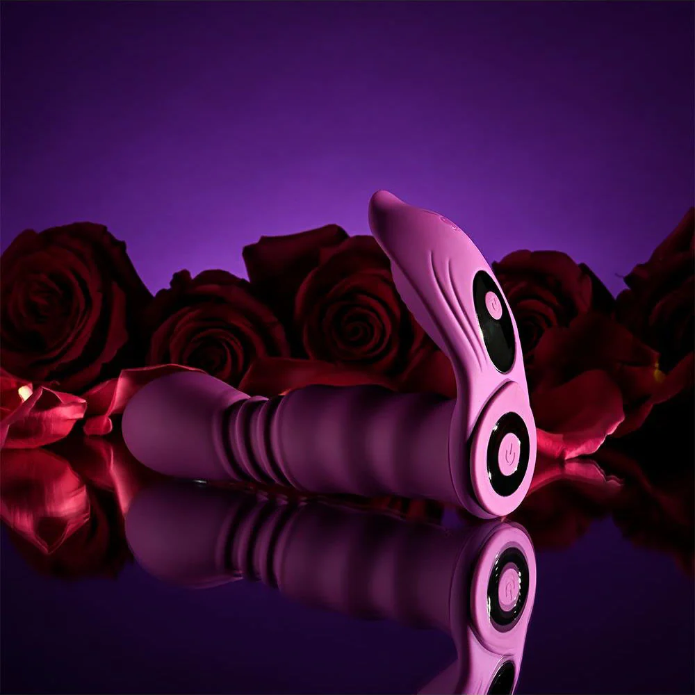 Match Play Thrusting Vibe & Cock Ring - Image 18