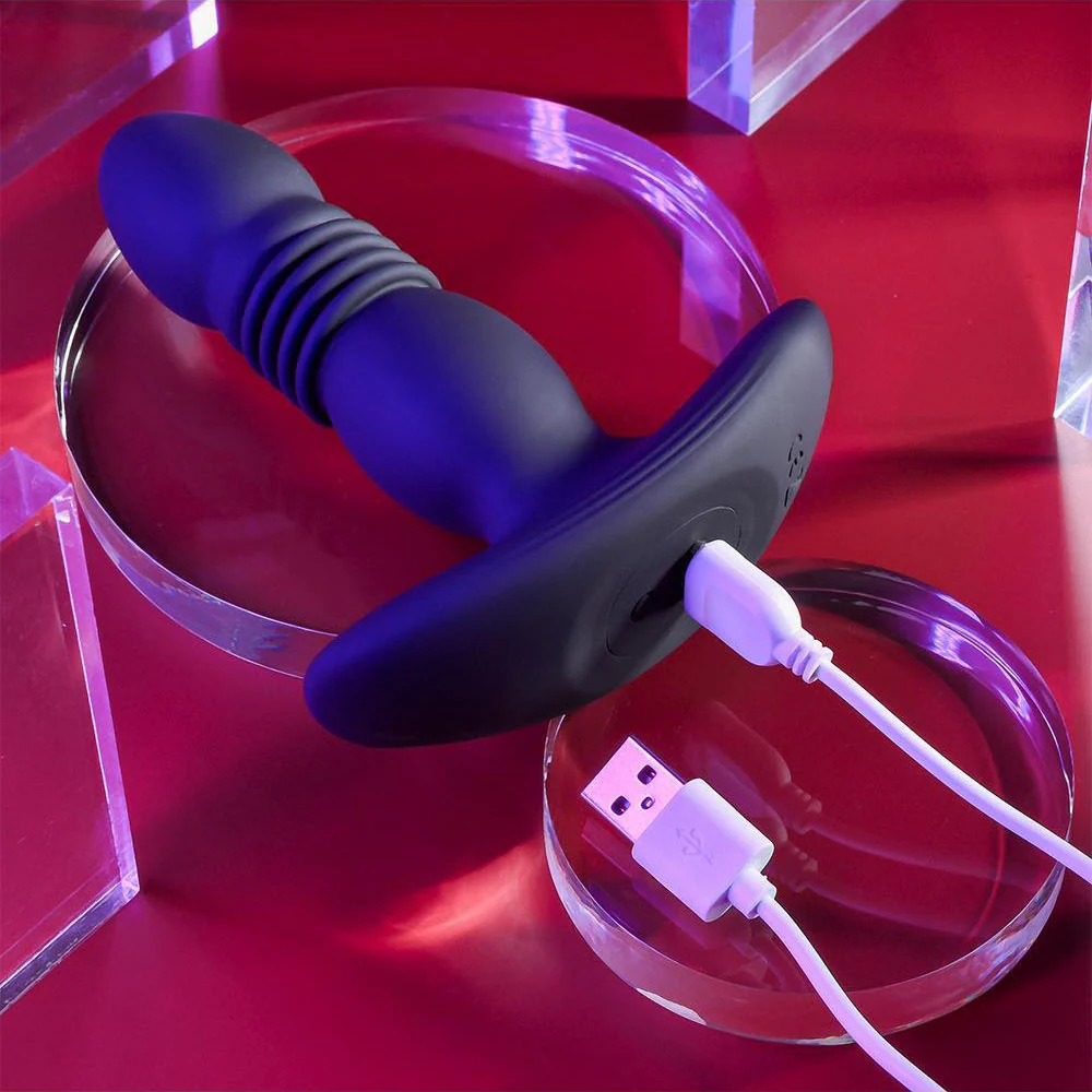 Trust The Thrust Vibrating Thrusting Butt Plug - Image 12