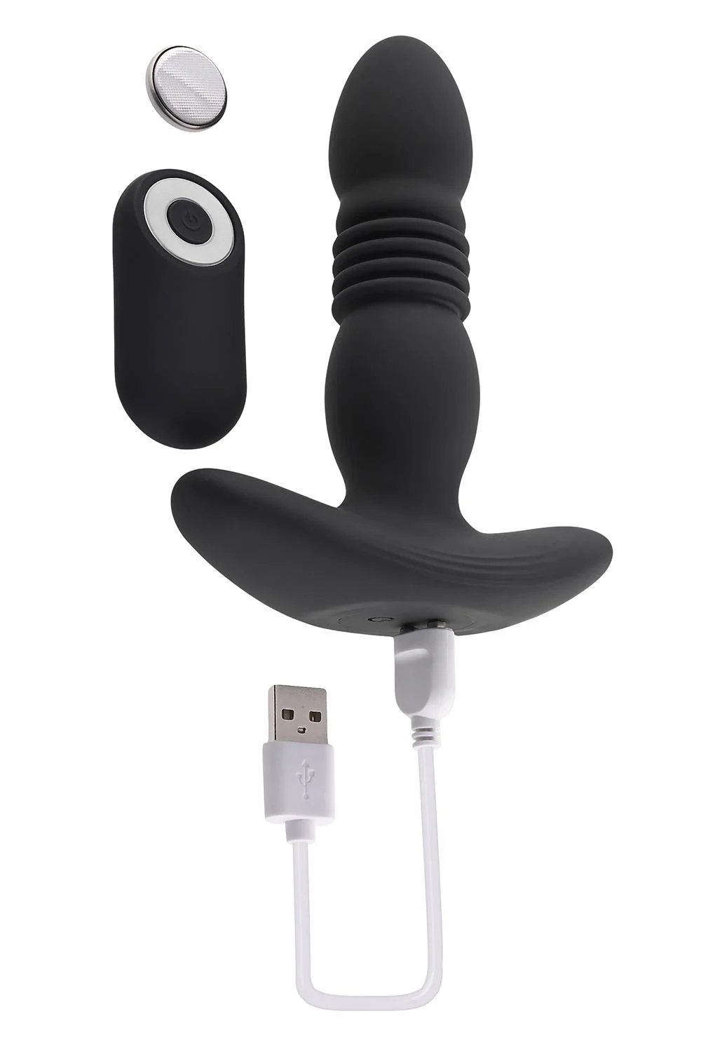 Trust The Thrust Vibrating Thrusting Butt Plug - Image 8
