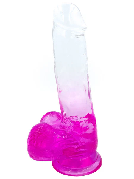 Playful Riders 7" Cock with Balls Pink - Image 2