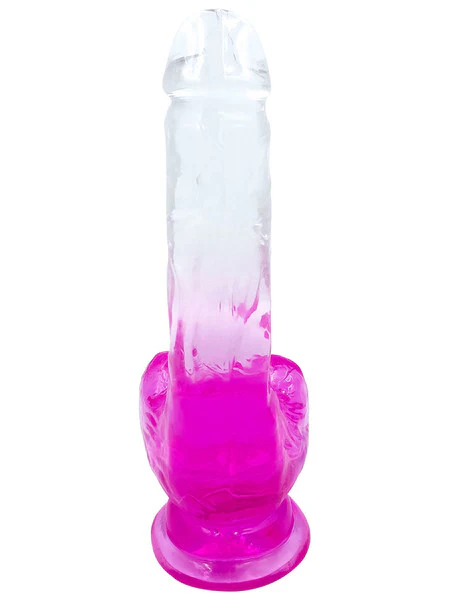 Playful Riders 7" Cock with Balls Pink - Image 3