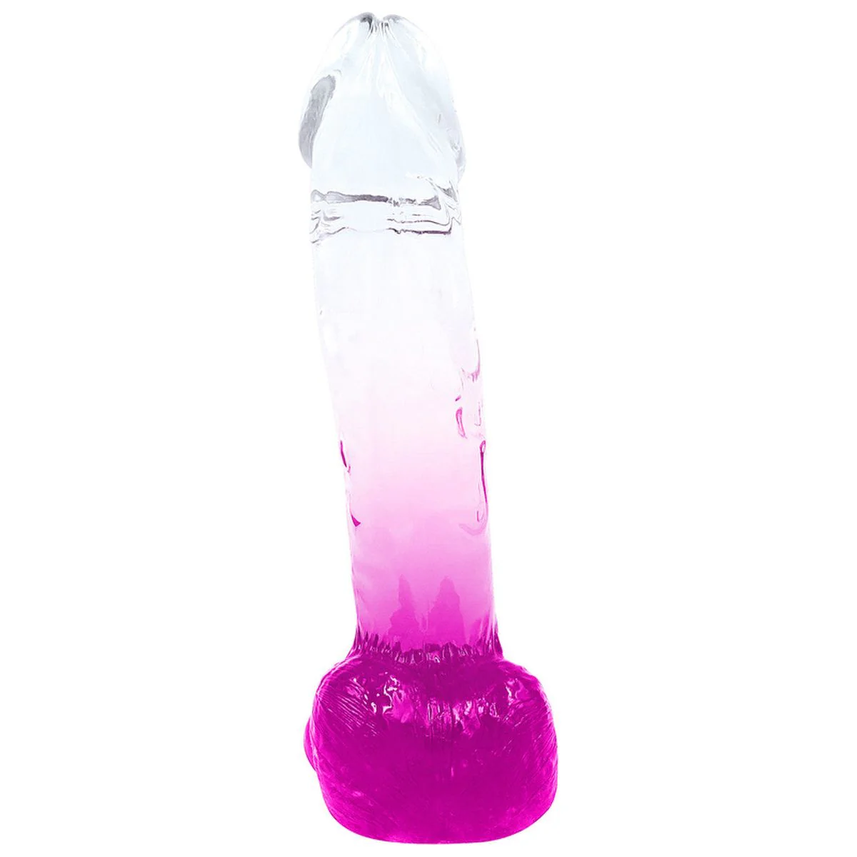 Playful Riders 8" Cock with Balls Pink - Image 4