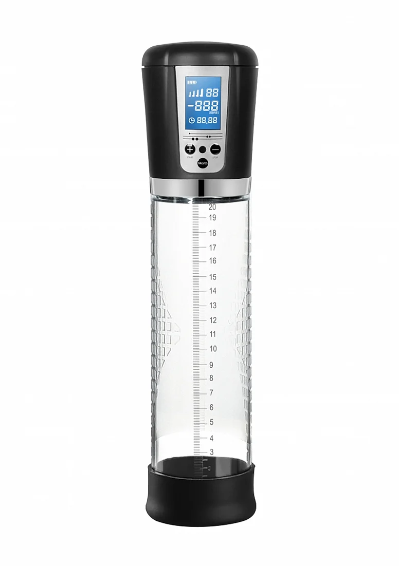 Pumped Premium Rechargeable Automatic LCD Penis Pump - Image 2