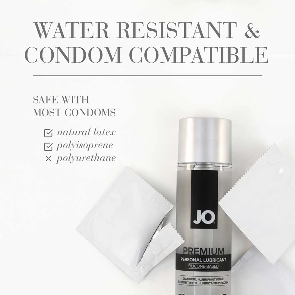 JO Premium Silicone Lube 480ml - Image 4