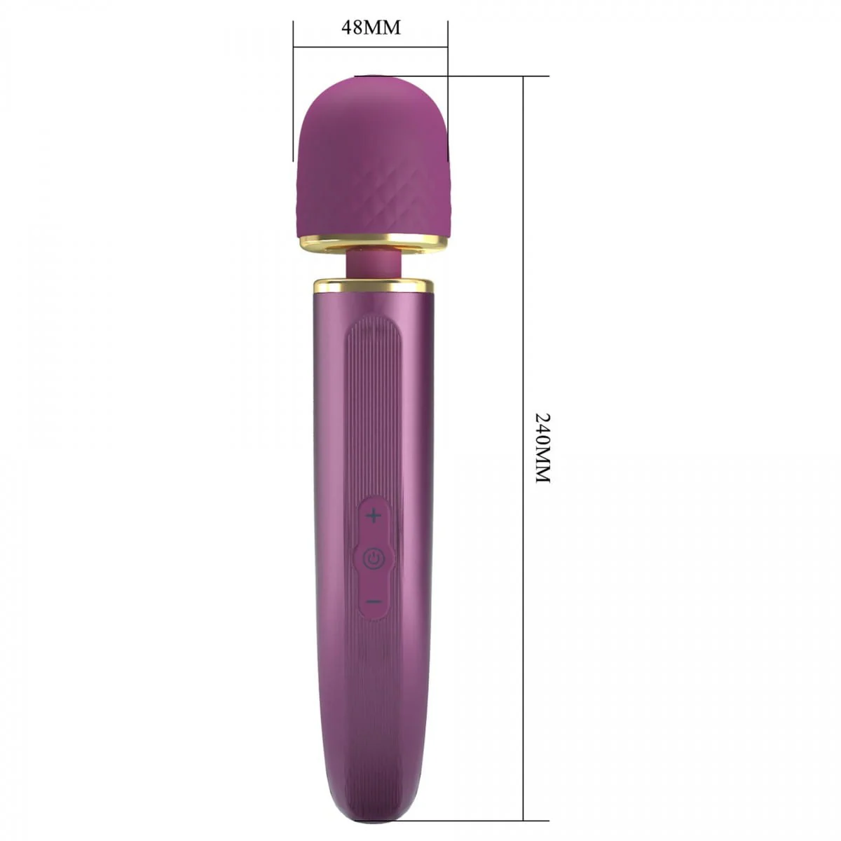Pretty Love Charming Massager BI-014848-2 Purple - Image 5