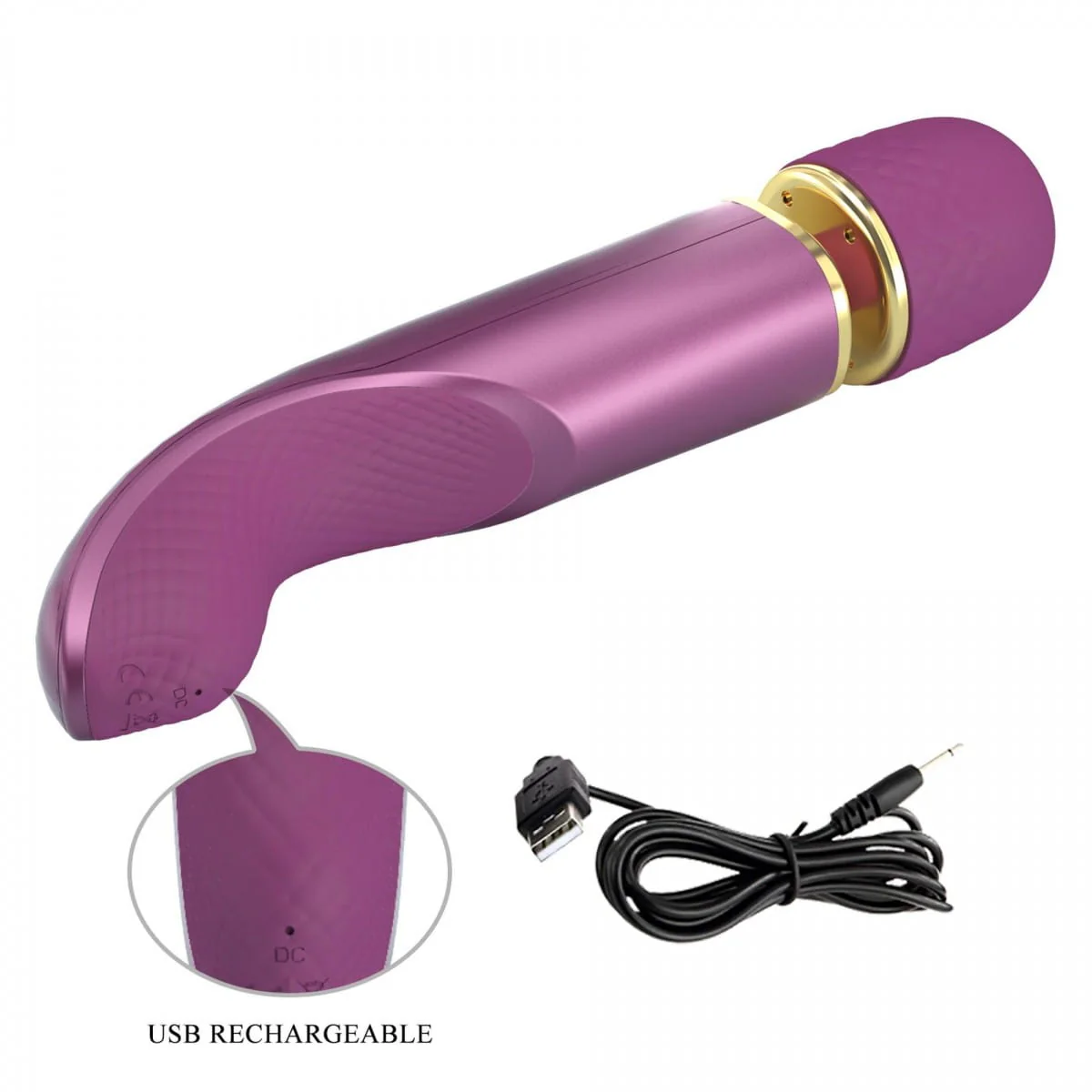 Pretty Love Charming Massager BI-014848-2 Purple - Image 6