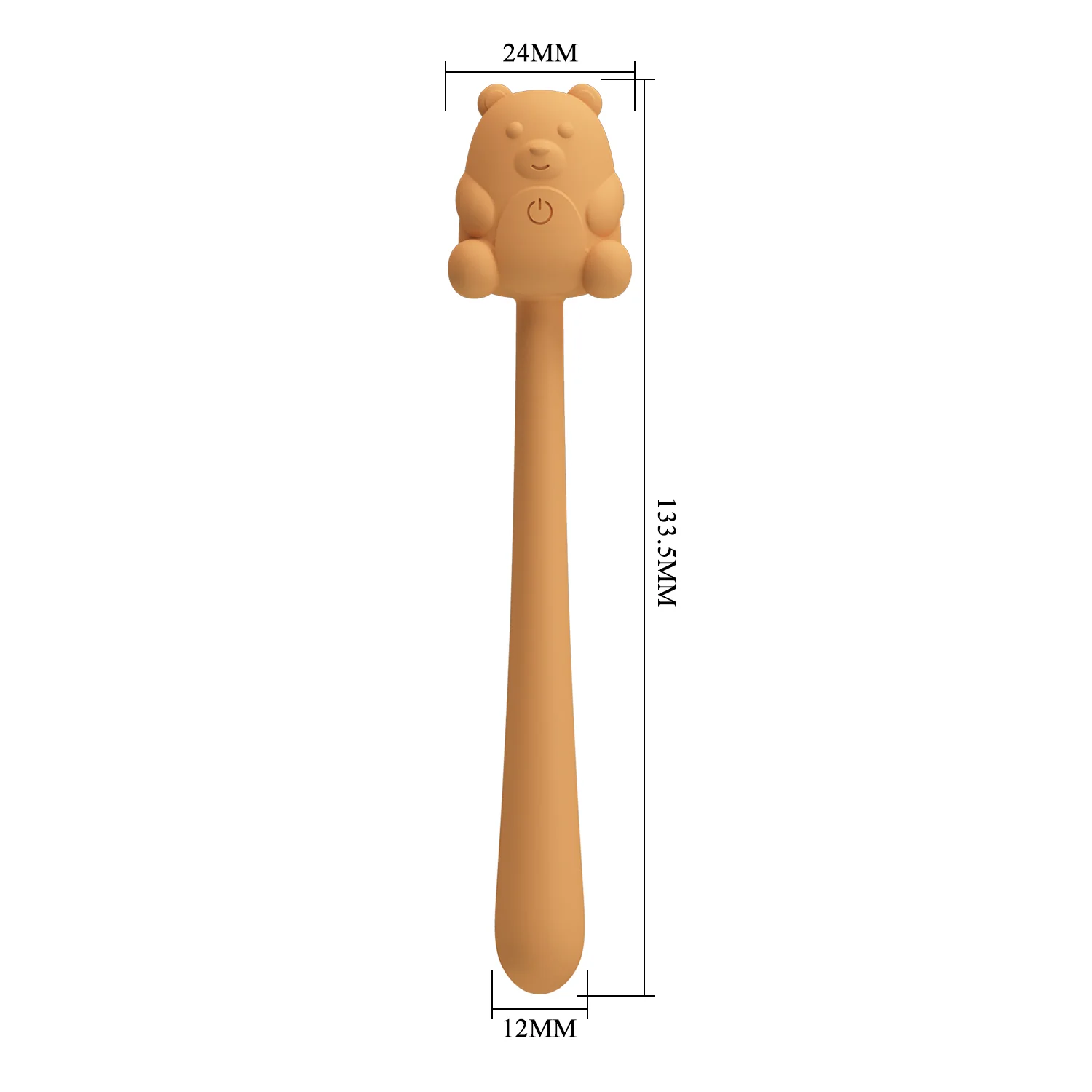 Pretty Love Cute Bear Vibrator Orange - Image 9