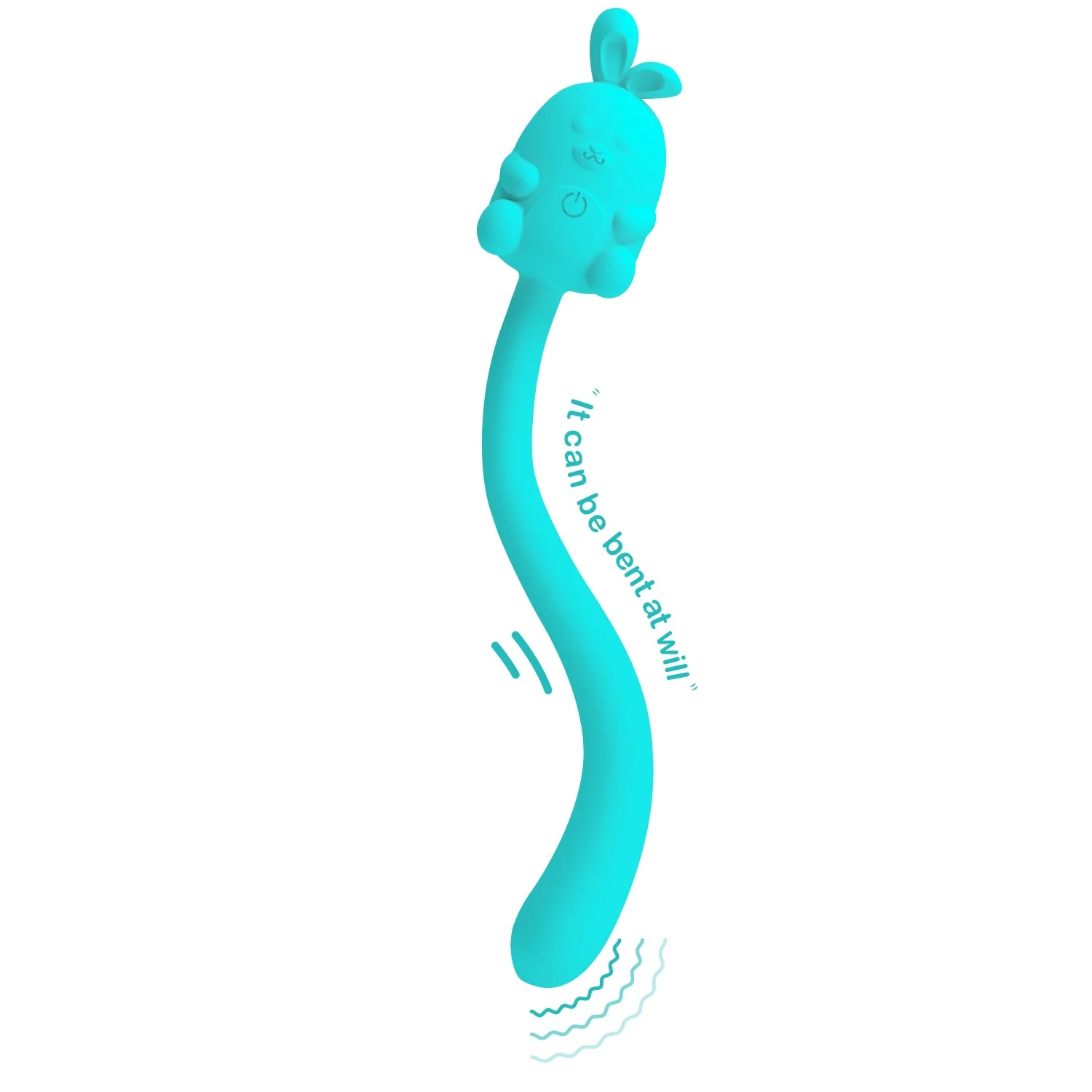 Pretty Love Cute Bunny Vibrator Teal - Image 4