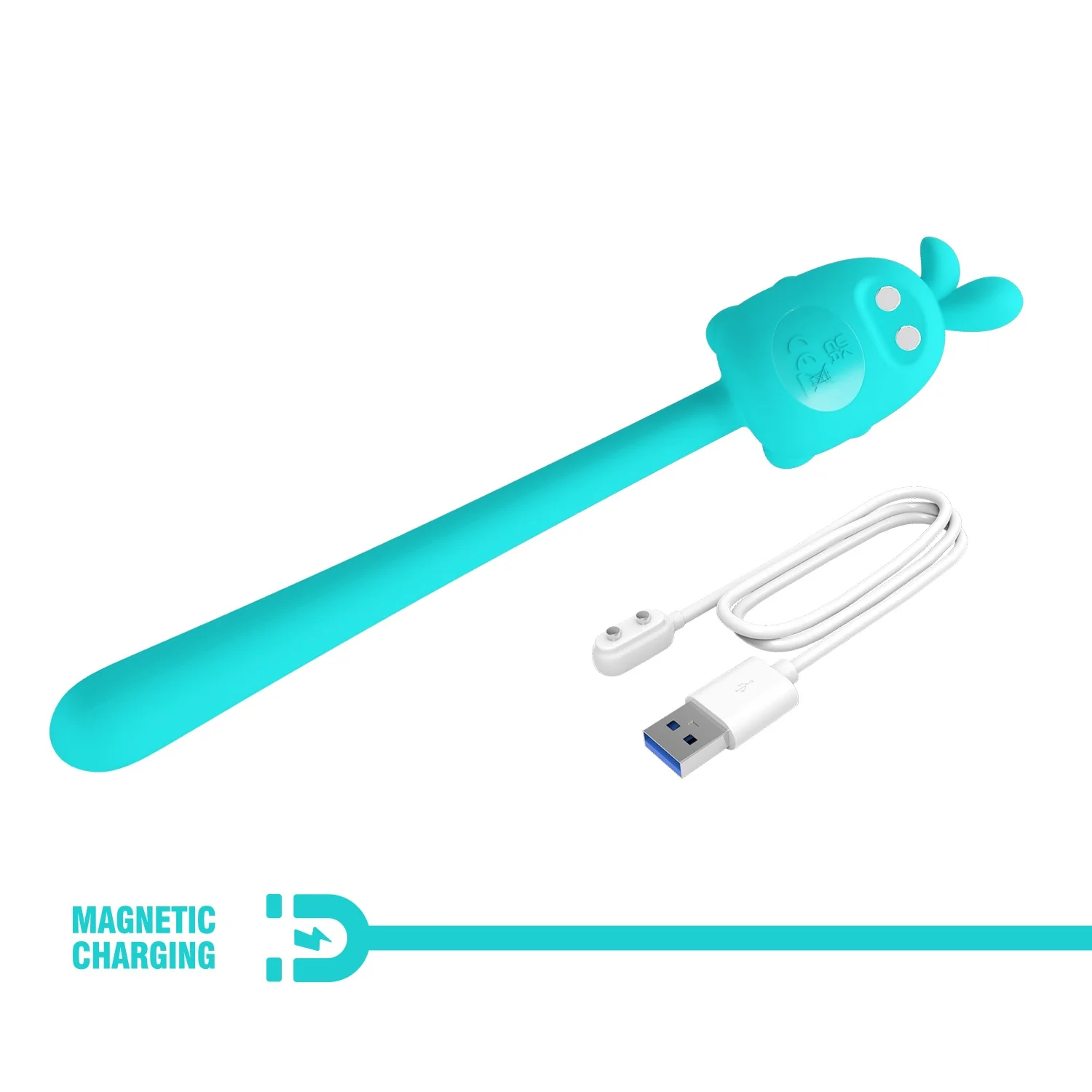 Pretty Love Cute Bunny Vibrator Teal - Image 8