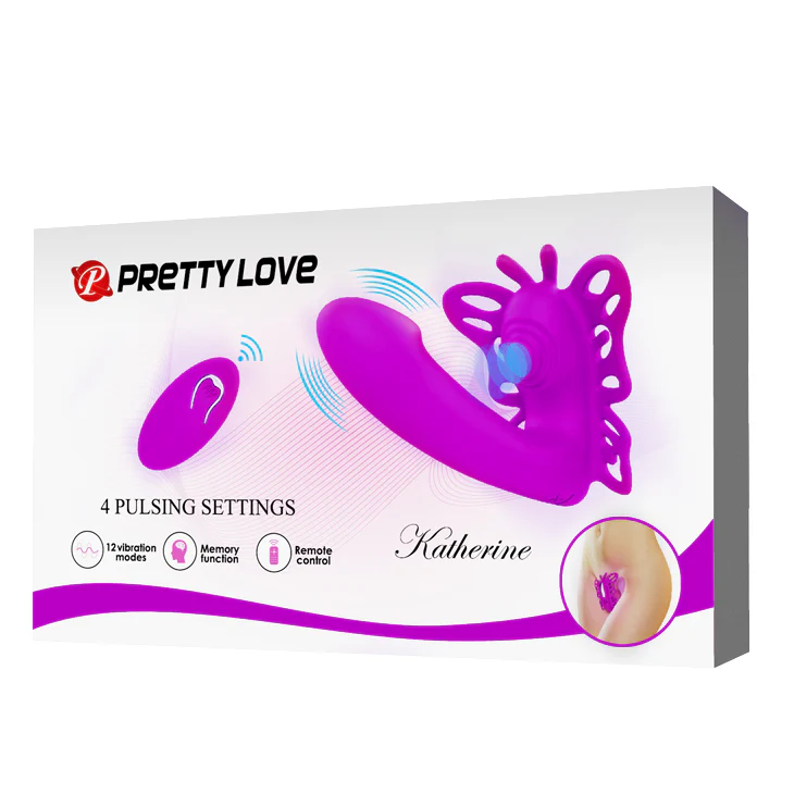 Pretty Love G-Spot Clit Vibe Katherine Purple - 849W