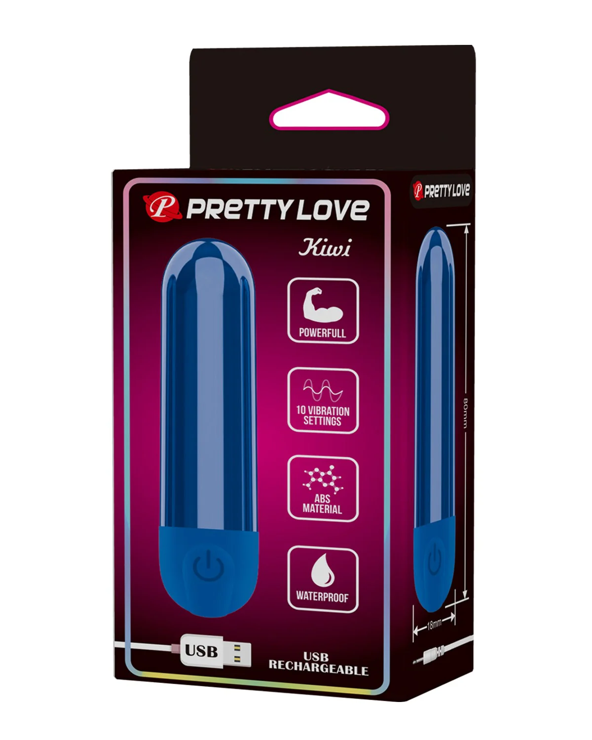 Pretty Love Kiwi Bullet Blue