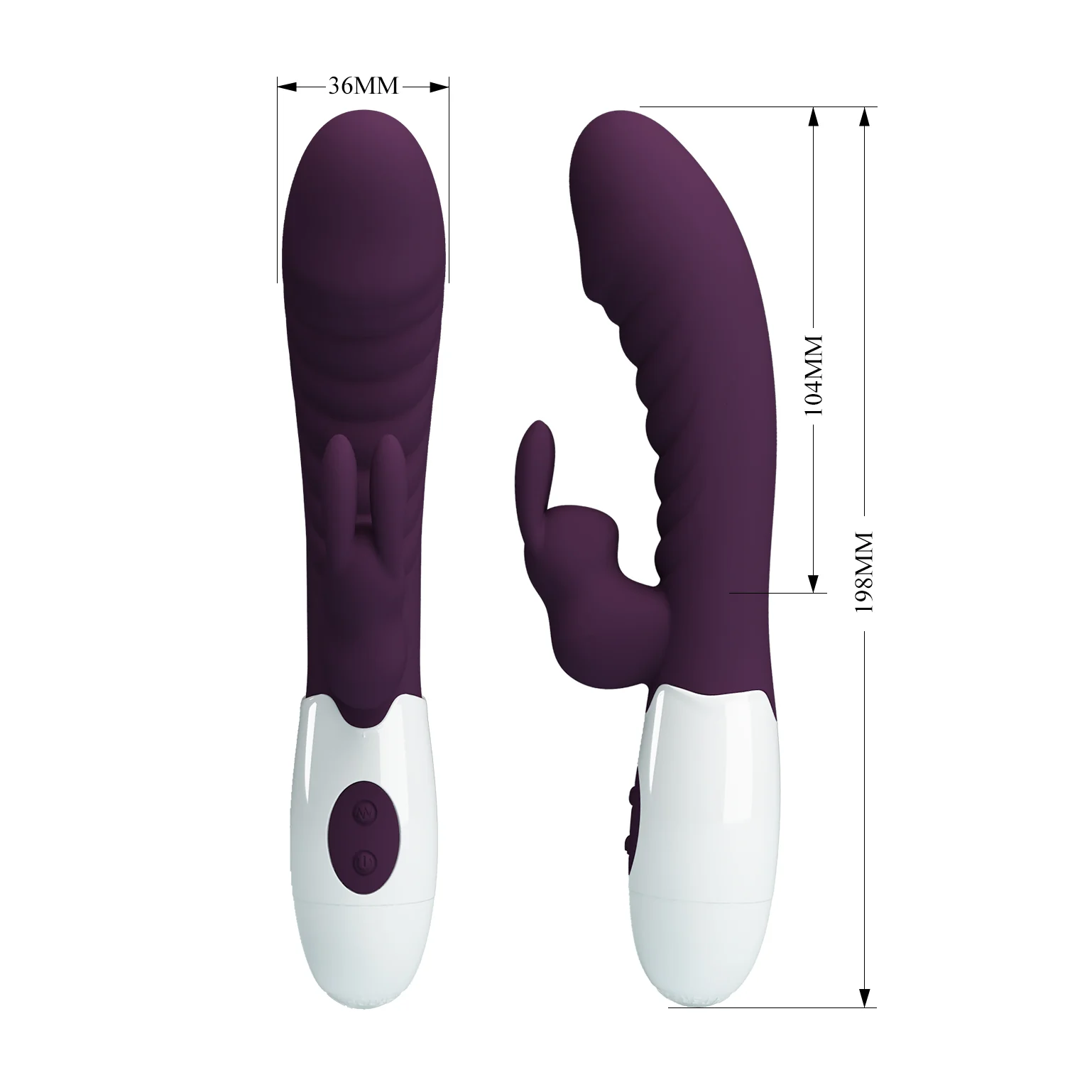 Pretty Love Naughty Bunny Rabbit Vibe Purple - Image 9