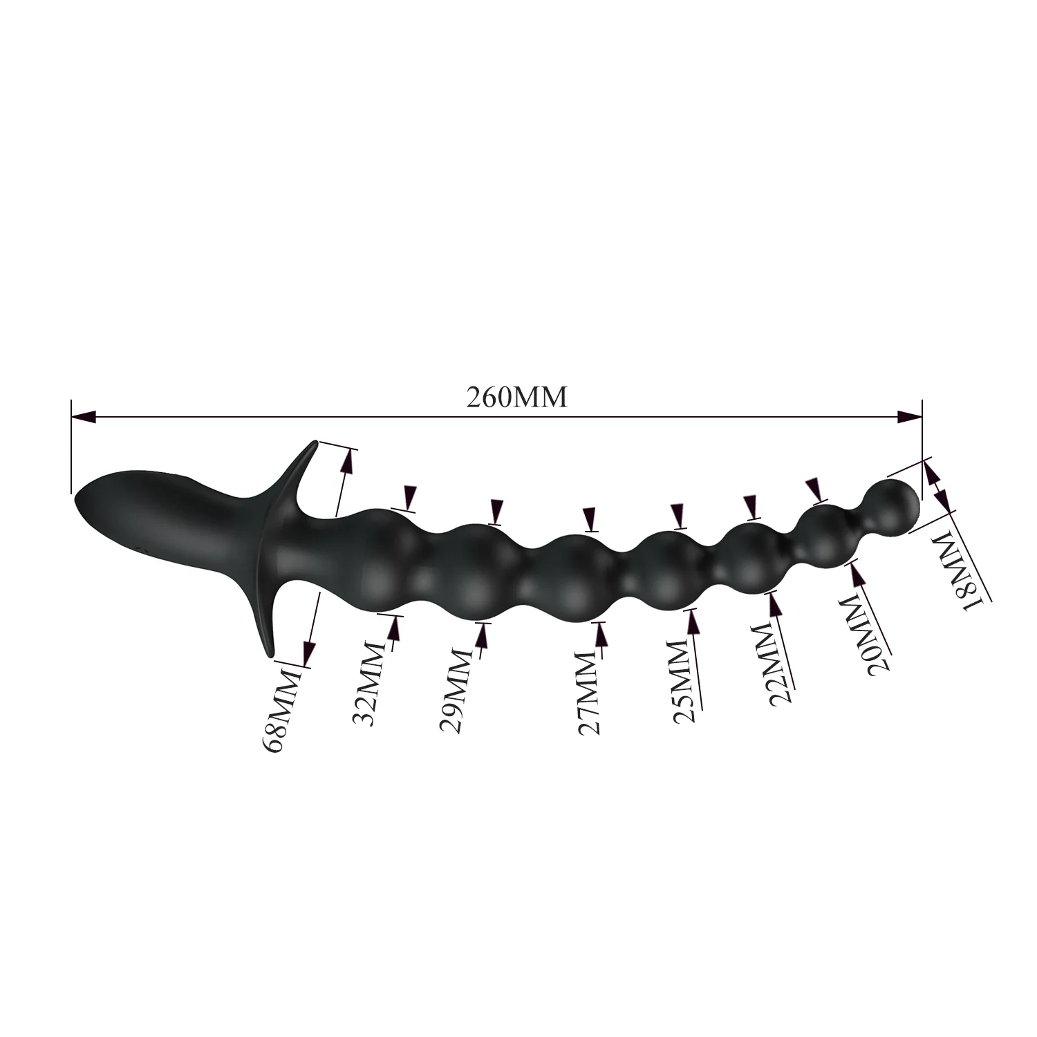Pretty Love Rigdon Vibrating Anal Beads - Image 5