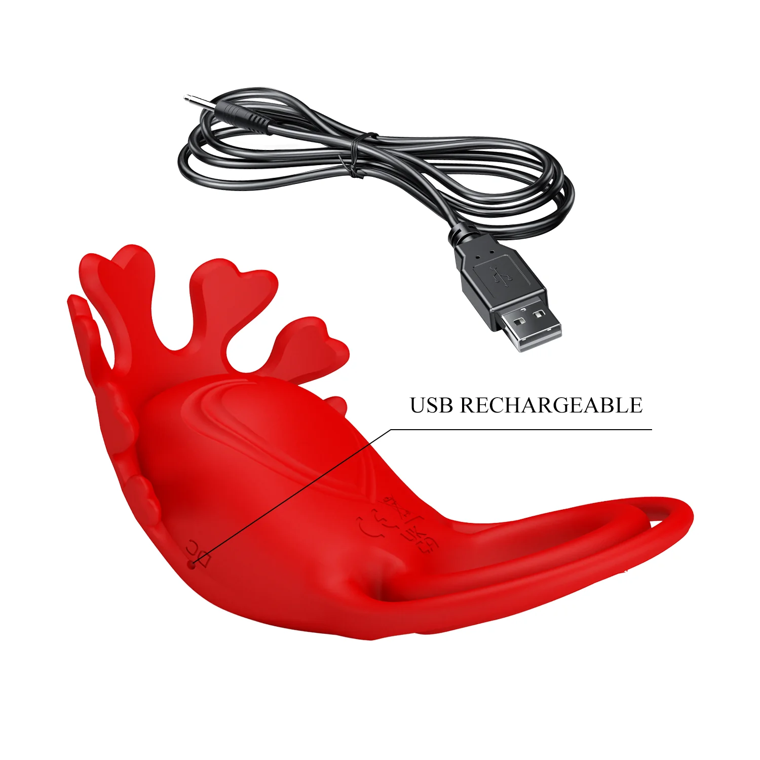 Pretty Love Ruben Penis Ring Red BI-210311 - Image 3