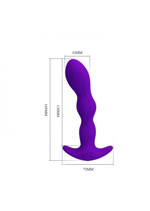 Pretty Love Yale Anal Vibe Purple - 068-1 - Image 4