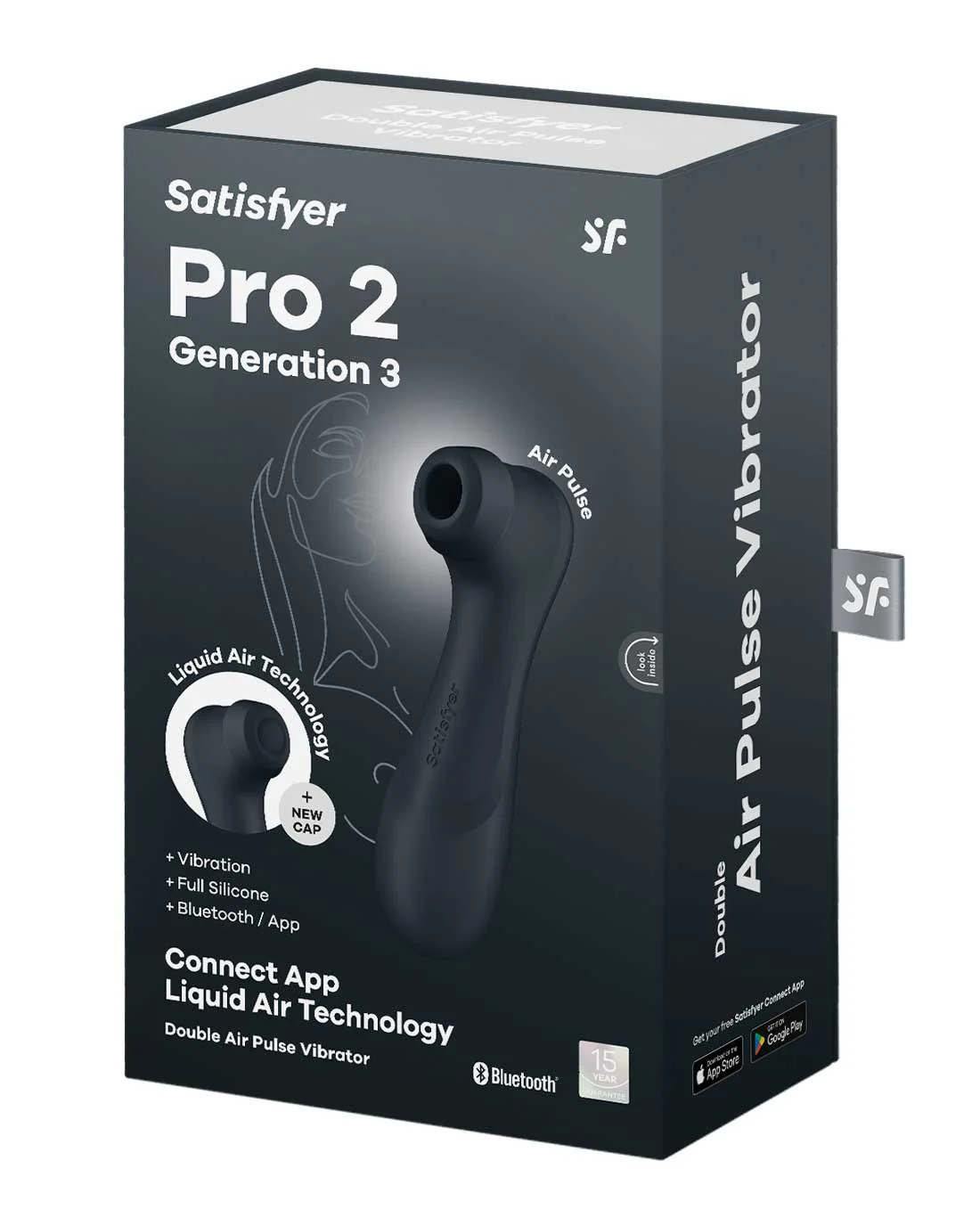 Satisfyer Pro 2 Gen 3 with App Black