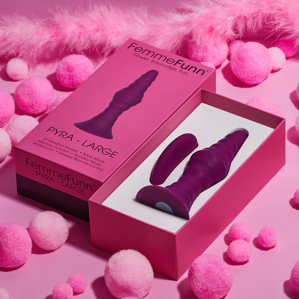 Femme Funn Pyra Large Dark Fuchsia - Image 3
