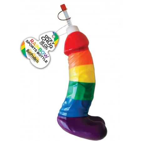 Rainbow Dicky sports bottle
